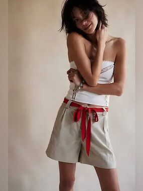 Free People NWOT Perfect Prep Trouser Shorts